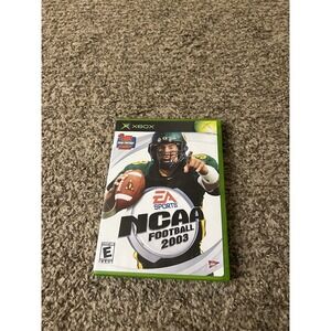NCAA Football 2003 (Microsoft Xbox, 2002) Complete Tested Working - Free Ship